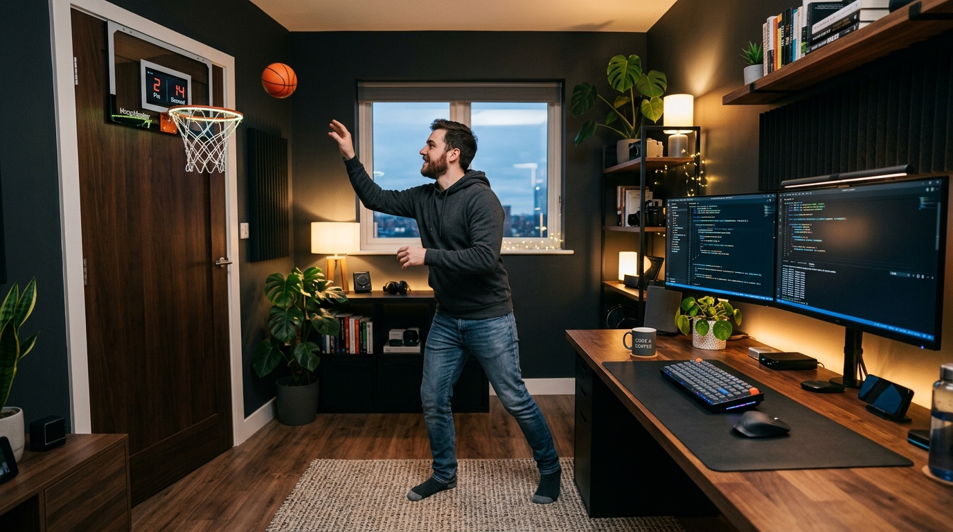The Coder’s Court: Best Basketball Equipment for Developers & Home Offices